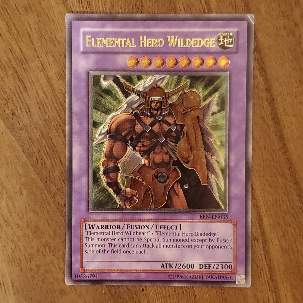 Yu-Gi-Oh Elemental Hero Wildedge Trading Card - Picture 11 of 15